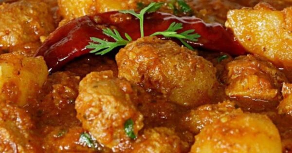 Aloo Soyabean Sabzi Recipe